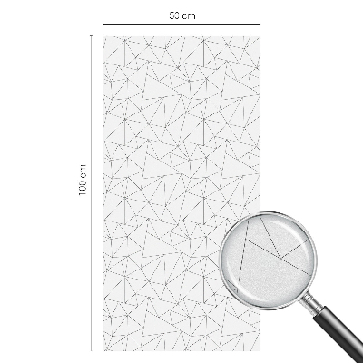 Coloured glass film for windows Geometric patterns