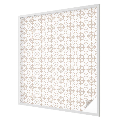 Coloured glass film for windows Elegant patterns