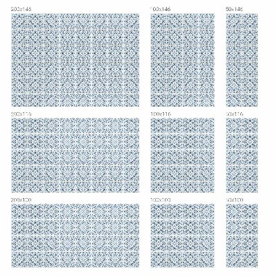 Privacy window film stained glass effect Floral ornaments