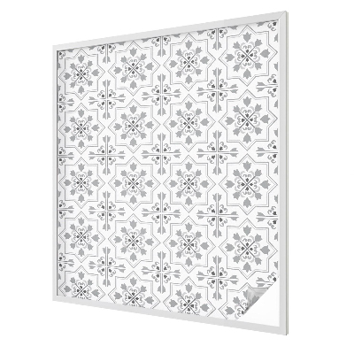 Coloured glass film for windows Symmetrical ornaments