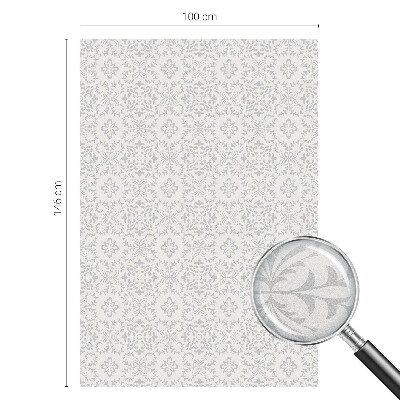 Patterned window film stained glass Plant ornaments