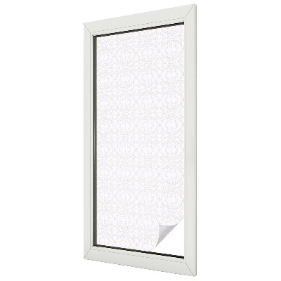 Decorative window film stained glass design Plant symmetry