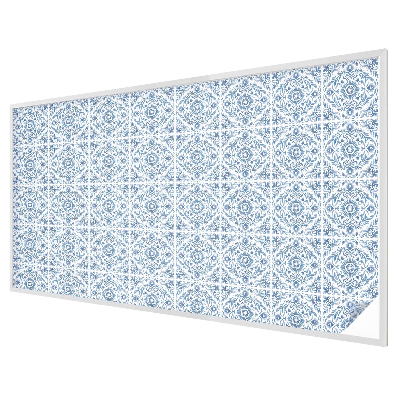 Privacy window film stained glass effect Floral ornament