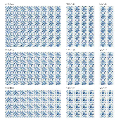 Decorative window film stained glass design Classic elegance