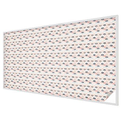 Patterned window film stained glass Fan pattern