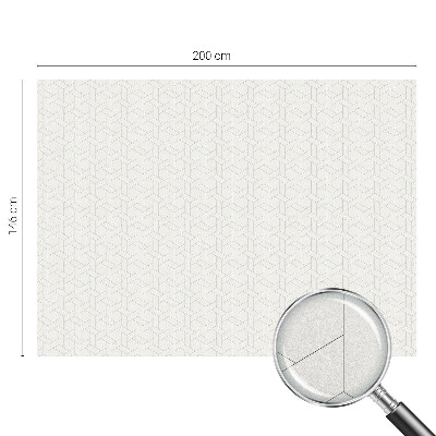 Privacy window film stained glass effect Geometric braid