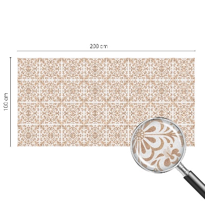 Decorative window film stained glass design Classic ornament
