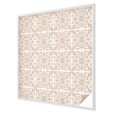 Decorative window film stained glass design Classic ornament