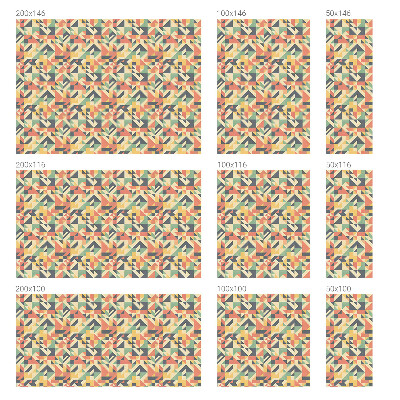 Frosted window film with stained glass pattern The Energy of Geometry