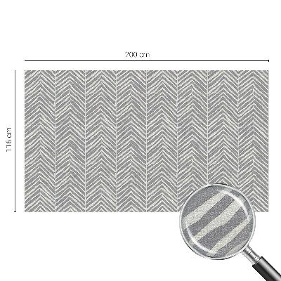 Patterned window film stained glass Zigzag pattern