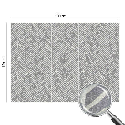 Patterned window film stained glass Zigzag pattern