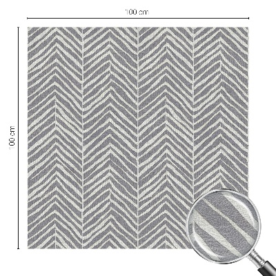 Patterned window film stained glass Zigzag pattern