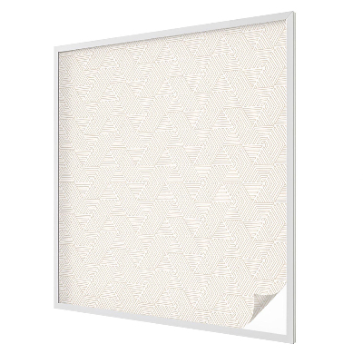 Privacy window film stained glass effect Linear triangles