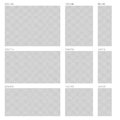 Patterned window film stained glass Geometric motif