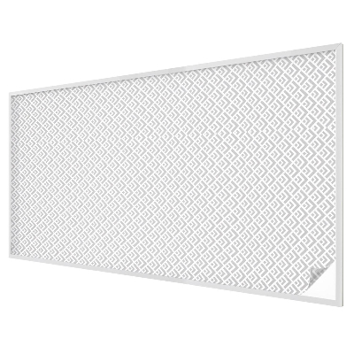 Patterned window film stained glass Geometric motif