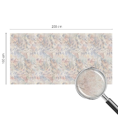 Frosted window film with stained glass pattern Changing effect