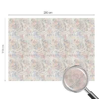 Frosted window film with stained glass pattern Changing effect