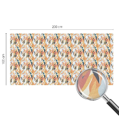 Coloured glass film for windows Botanical energy