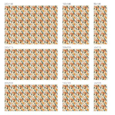 Coloured glass film for windows Botanical energy