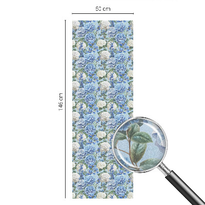 Decorative window film stained glass design Floral charm