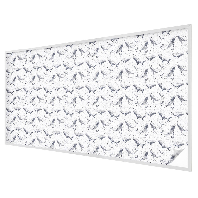 Decorative window film stained glass design Sea creatures