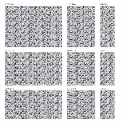 Privacy window film stained glass effect Floral symmetry