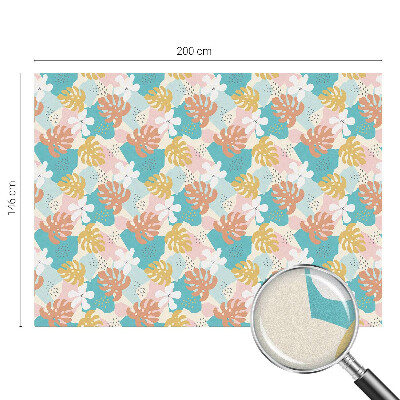 Coloured glass film for windows Exotic nature