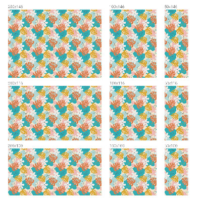 Coloured glass film for windows Exotic nature