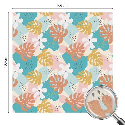 Coloured glass film for windows Exotic nature