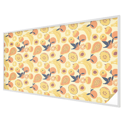 Privacy window film stained glass effect Juicy fruit