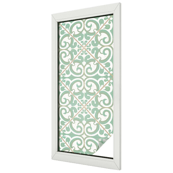 Decorative window film stained glass design Classic elegance