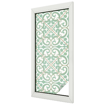 Decorative window film stained glass design Classic elegance