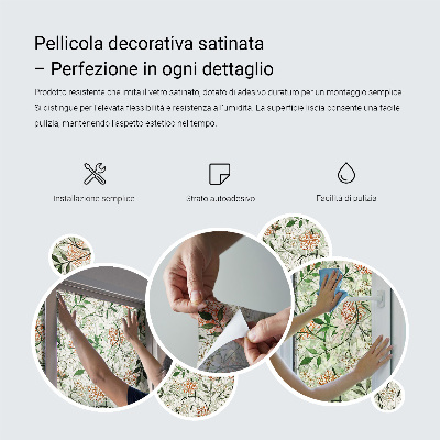 Decorative window film stained glass design Modern triangles