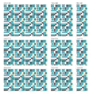 Privacy window film stained glass effect Geometric patterns