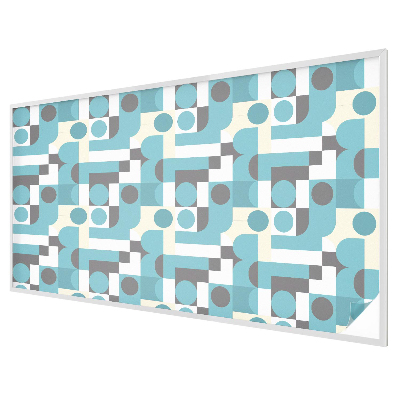 Privacy window film stained glass effect Geometric patterns