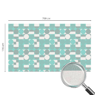 Patterned window film stained glass Geometric shapes