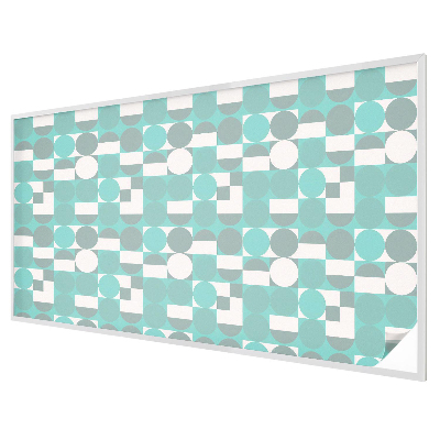 Patterned window film stained glass Geometric shapes