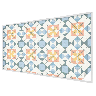 Privacy window film stained glass effect Colorful symmetry