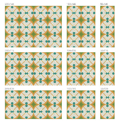 Privacy window film stained glass effect Geometric harmony