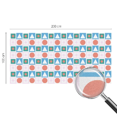 Decorative window film stained glass design Abstract patterns