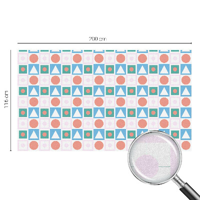 Decorative window film stained glass design Abstract patterns