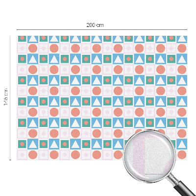 Decorative window film stained glass design Abstract patterns