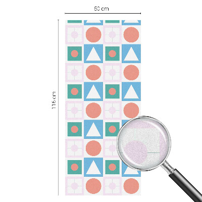 Decorative window film stained glass design Abstract patterns