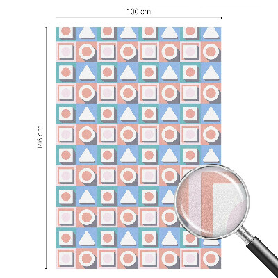 Patterned window film stained glass Geometric patterns