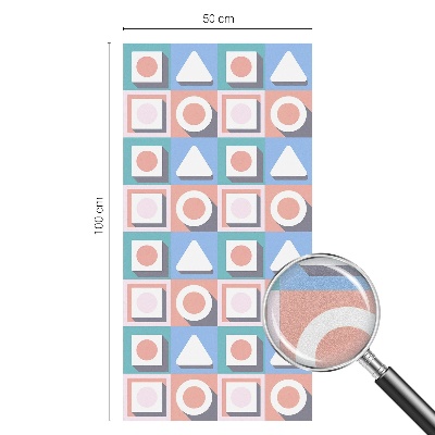 Patterned window film stained glass Geometric patterns