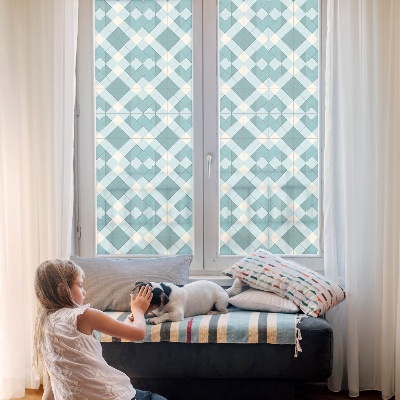 Patterned window film stained glass Geometric patterns