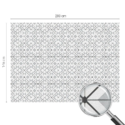 Coloured glass film for windows Geometric patterns