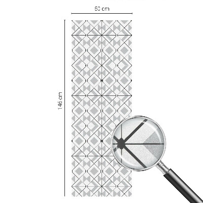 Coloured glass film for windows Geometric patterns