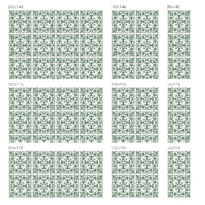 Privacy window film stained glass effect Plant ornaments