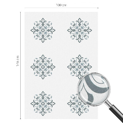 Decorative window film stained glass design Classic ornament